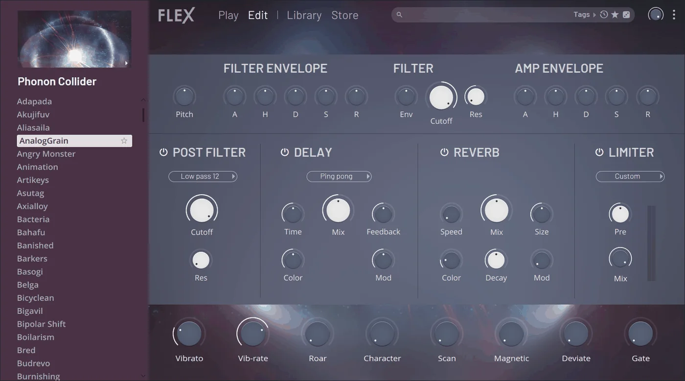 FLEX plugin interface, Image-Line