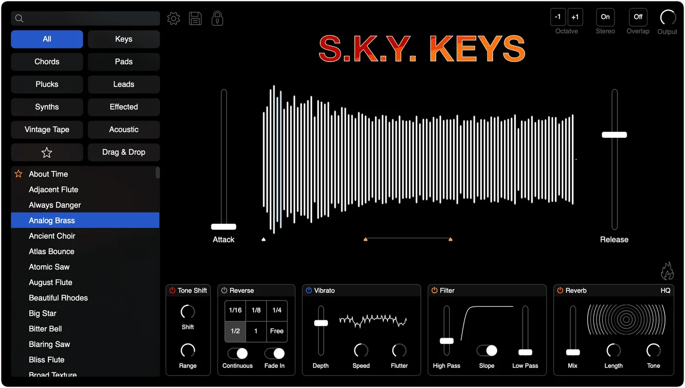 S.K.Y. Keys plugin interface, S.K.Y. Studios